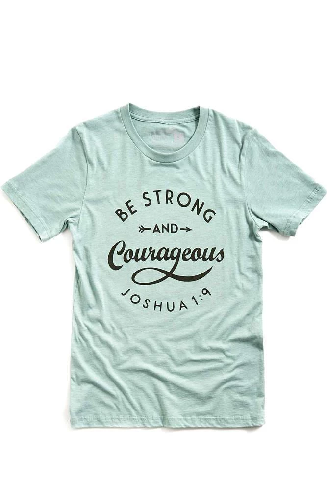 Hope Outfitters WOMEN'S Be Strong & Courageous Tee 1 Hope Outfitters WOMEN'S Be Strong & Courageous Tee