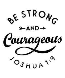 Hope Outfitters WOMEN'S Be Strong & Courageous Tee