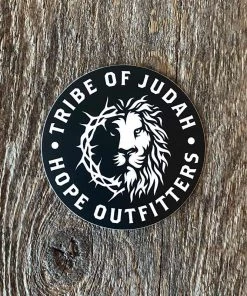 Hopeoutfitters Lion Crowned King Sticker