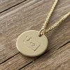 Hope Outfitters JEWELRY Washington Heart Disc Necklace