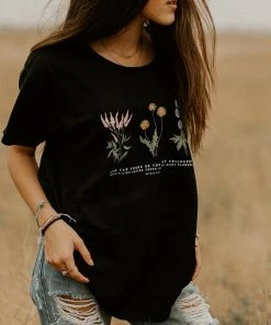 Hope Outfitters WOMEN'S Womens Flowy Wildflower Tee